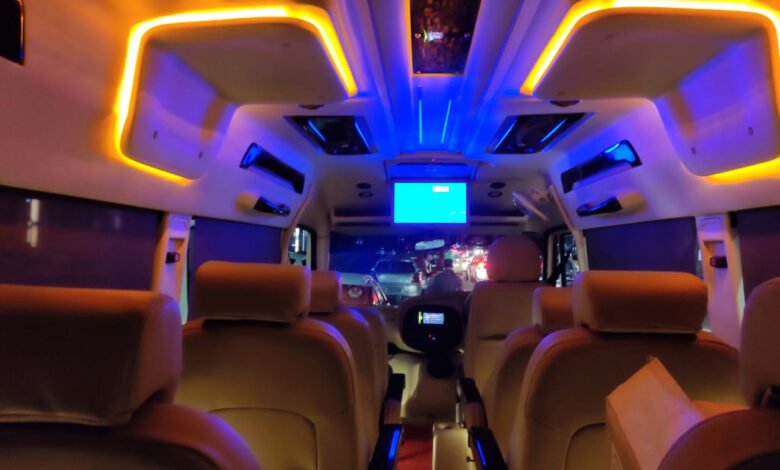 12 Seater Tempo Traveller Hire in Delhi