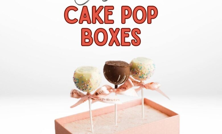 Custom Cake Pop Boxes