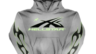 Grey Hellstar Hoodie