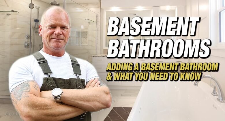 How to Add a Bathroom in Your Basement