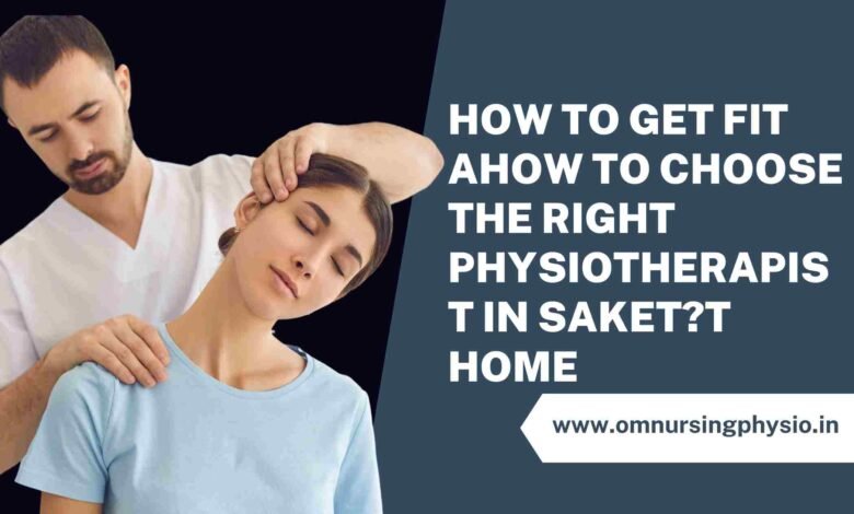 physiotherapy therapy at home