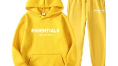 Flaunt Your Style with a Yellow Essentials Hoodie