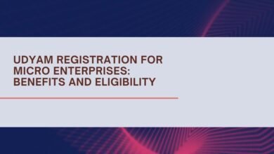 Udyam Registration for Micro Enterprises Benefits and Eligibility