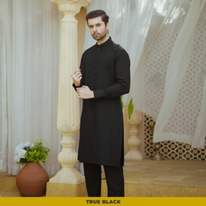 True black Kurta For mens