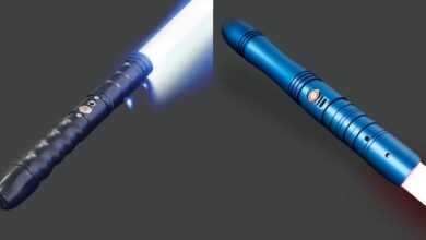 purple lightsaber