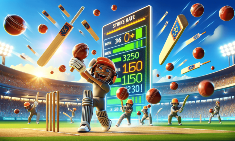 cricket strike rate formula