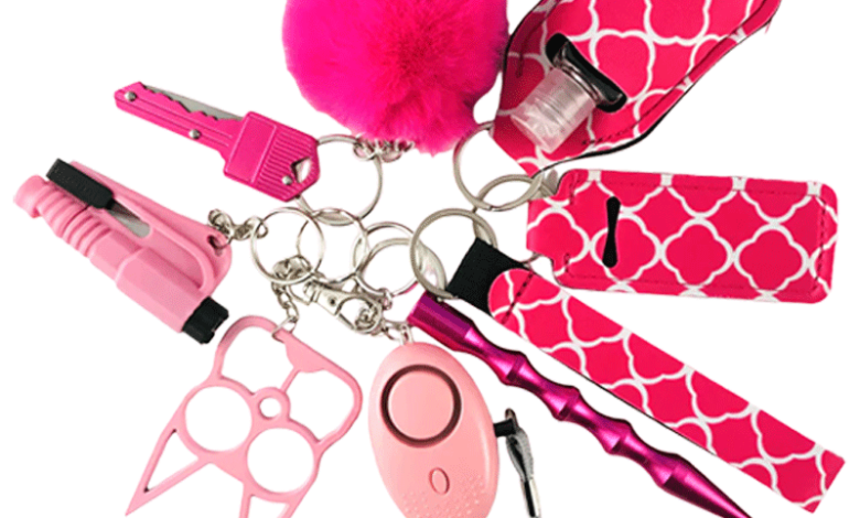 safety keychains for women