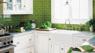 subway tiles kitchen