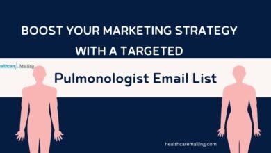 Boost Your Marketing Strategy with Pulmonologist Email List