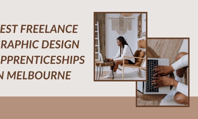 Best Freelance Graphic Design Apprenticeships in Melbourne - A Focused Designer Working from Home