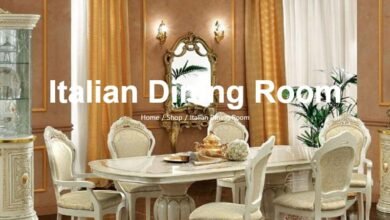 Italian dining table