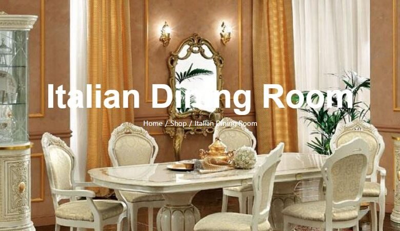 Italian dining table