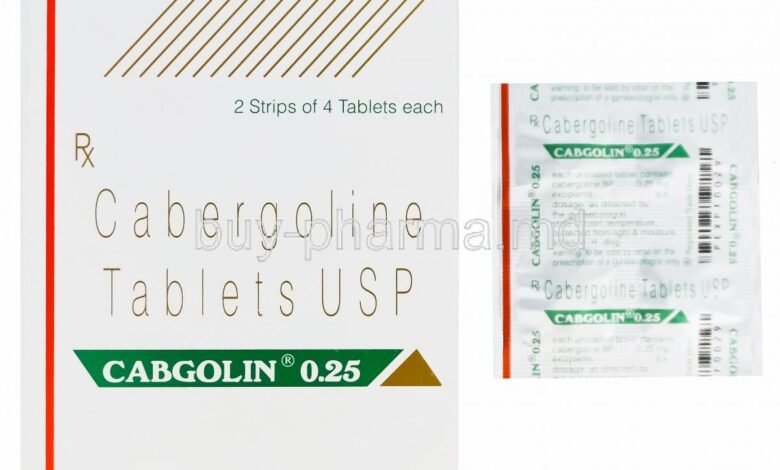 cabergoline pills