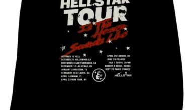 Hellstar Tour Sweatshirt – Black