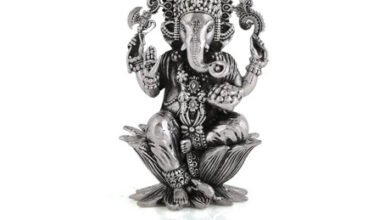 Silver Ganesh Murti