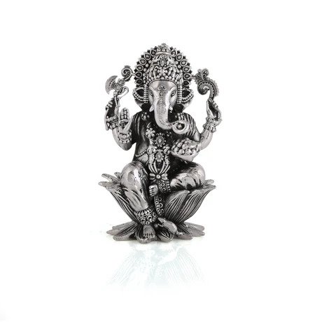 Silver Ganesh Murti