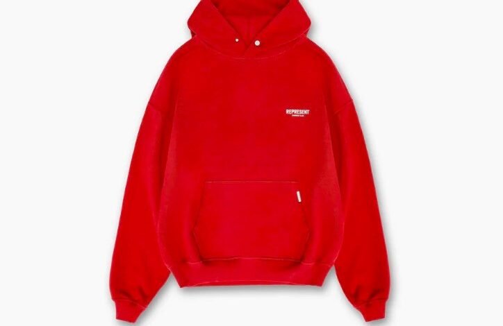 Red Represent hoodie