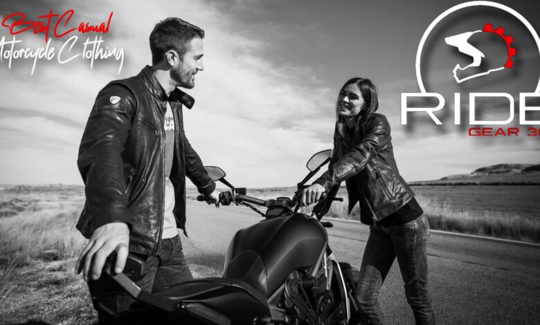 best casual motorcycle clothing