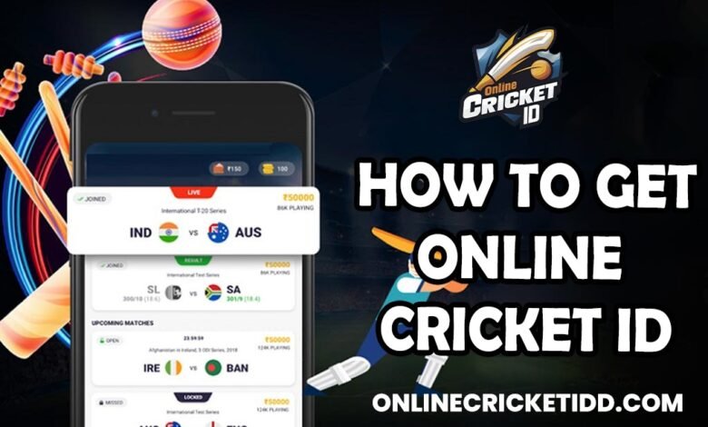 online cricket id