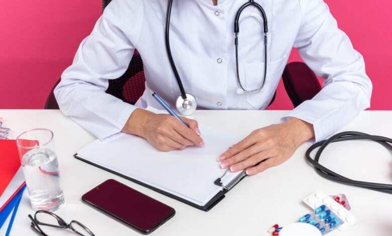 A Doctor Doing Endocrinology Medical Billing