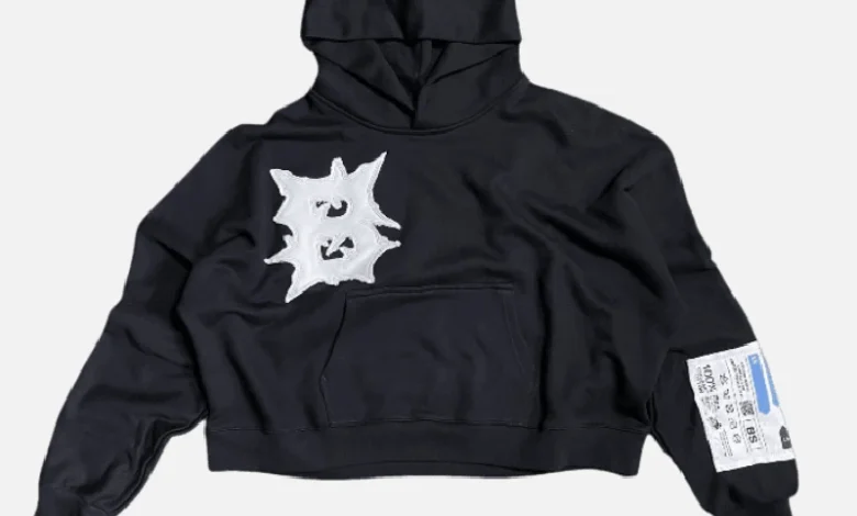 Billionaire Studios Bloo Gradient Scale Black Hoodie