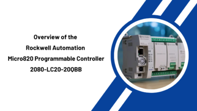 Overview of the Rockwell Automation Micro820 Programmable Controller 2080-LC20-20QBB