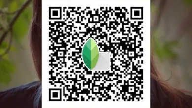 Snapseed QR codes