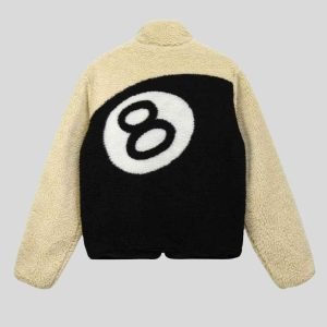 Elevate Your Look with the Latest Stussy 8 Ball Fleece Jacket