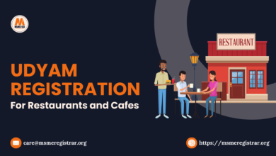 Udyam Registration for Restaurants and Cafes