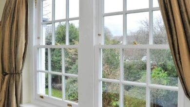 Wooden Sash Window Decorations