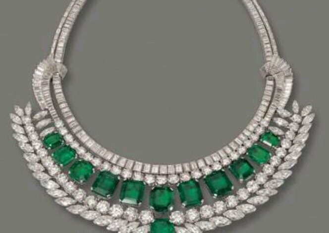 royal emerald necklace