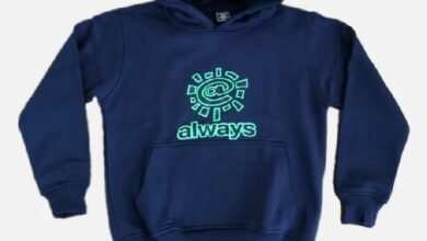 Adwysd Always Logo Navy Hoodie