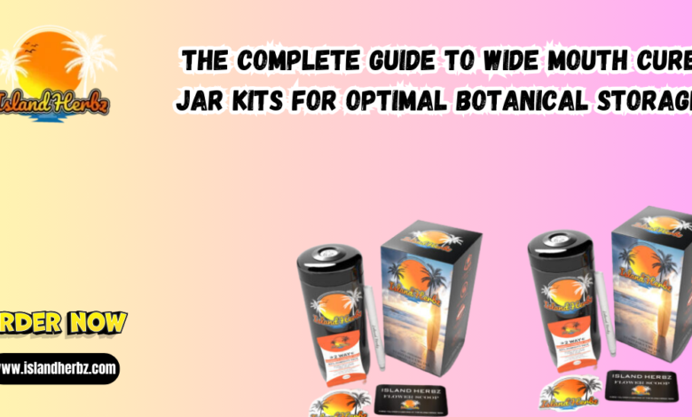 Wide Mouth Cure Jar Kits