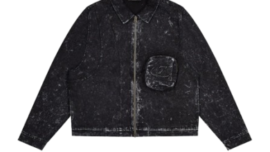 Construct Jacket Black