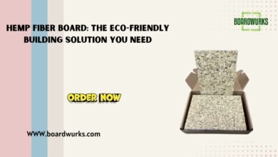 hemp fiber board