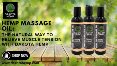 Hemp Massage Oil