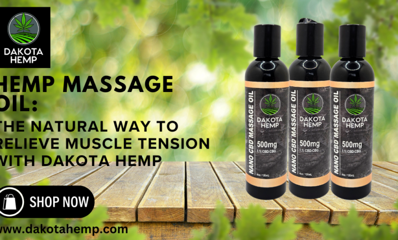 Hemp Massage Oil