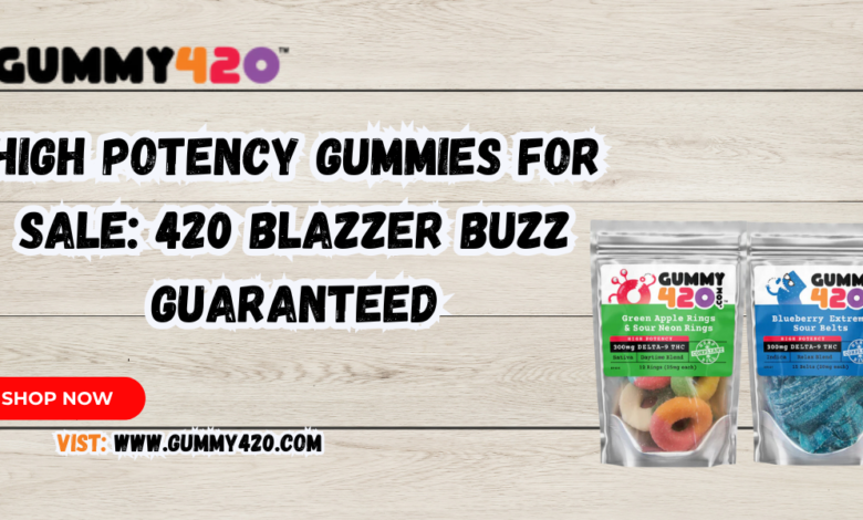 High Potency THC Gummies