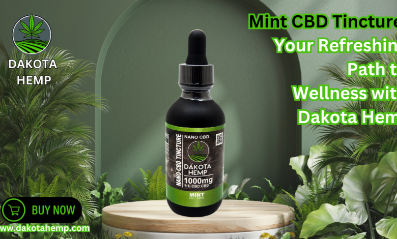 Mint CBD Tincture