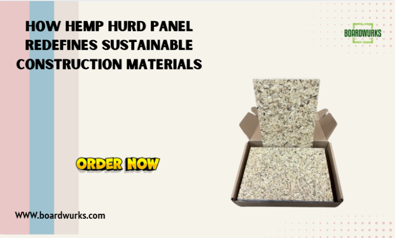 Hemp Hurd Panel