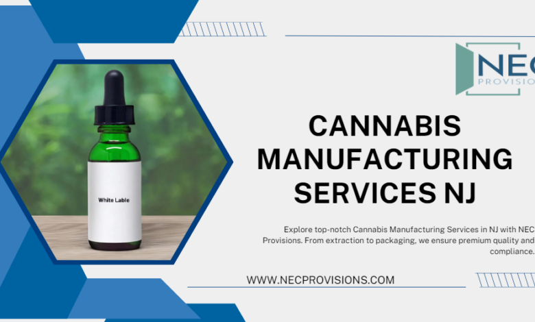 Cannabis Manufacturing Services NJ