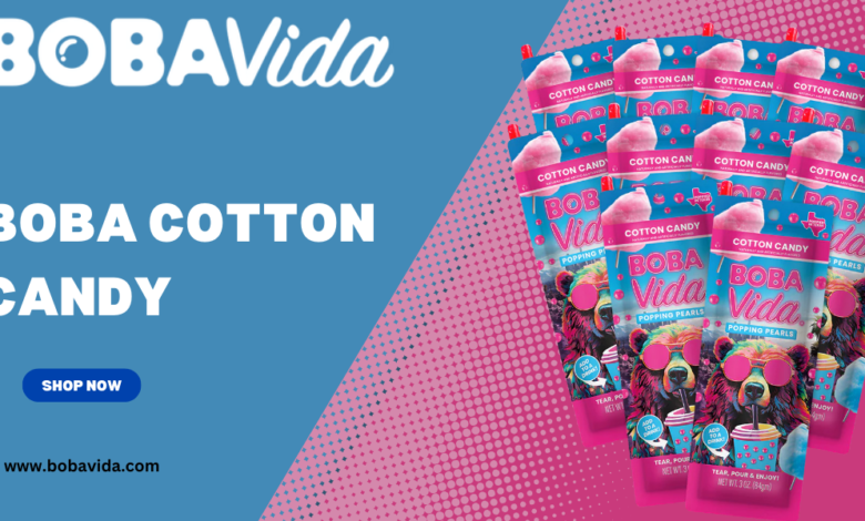 Boba Cotton Candy