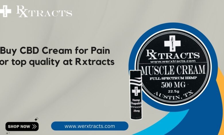 CBD Cream for Pain