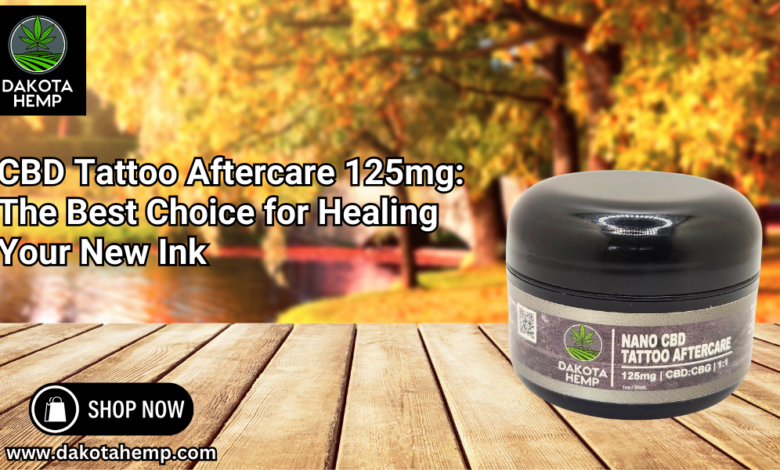 CBD Tattoo Aftercare 125mg