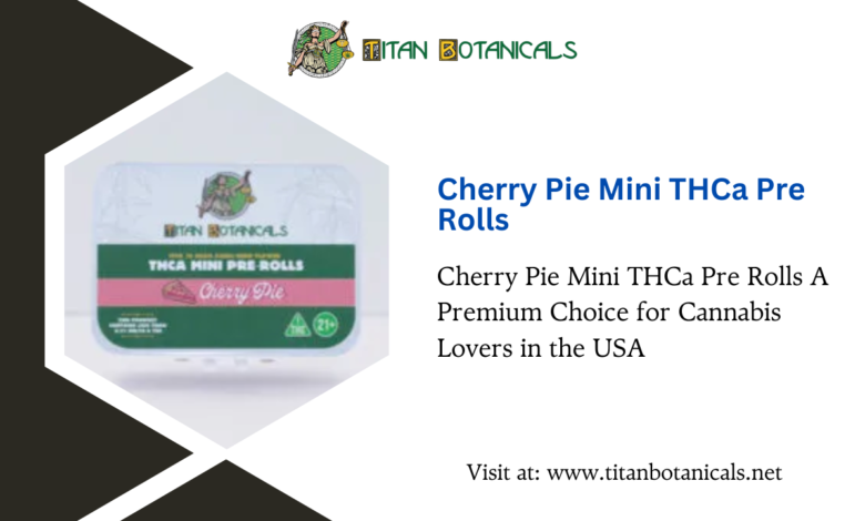 Cherry Pie Mini THCa Pre Rolls