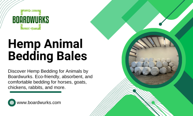 Hemp Bedding for Animals