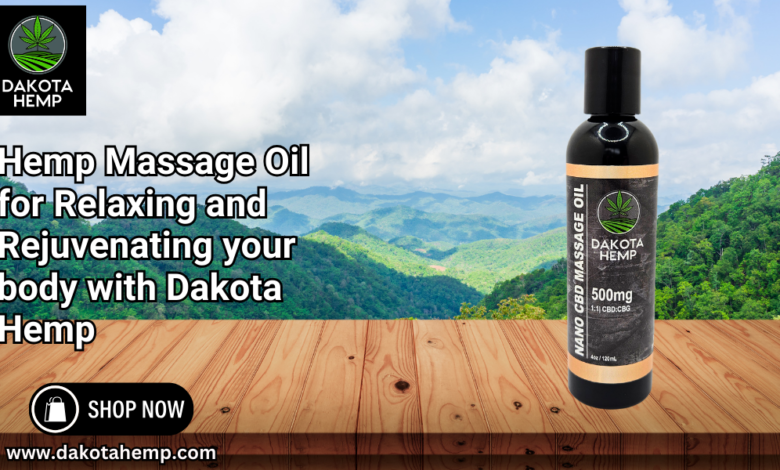 Hemp Massage Oil