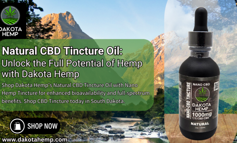 Natural CBD Tincture Oil