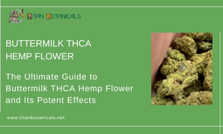 Buttermilk THCA Hemp Flower