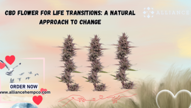 CBD Flower for Life Transitions